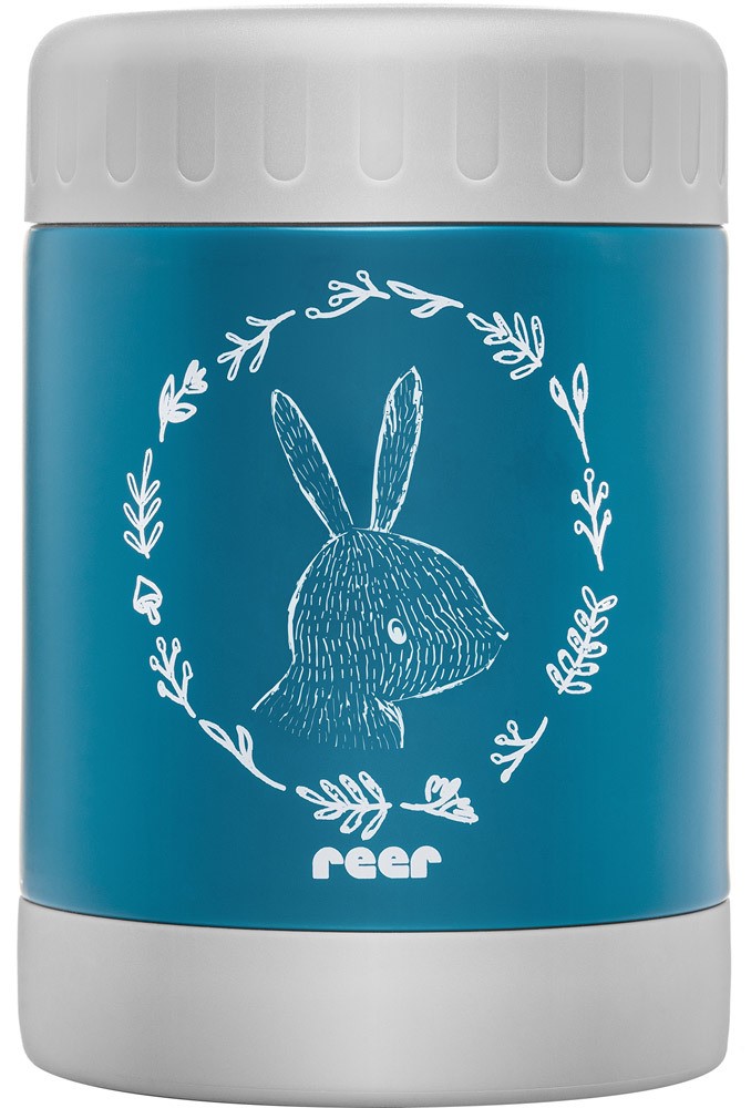 reer ColourDesign Edelstahl-Warmhaltebox 300 ml petrolblau