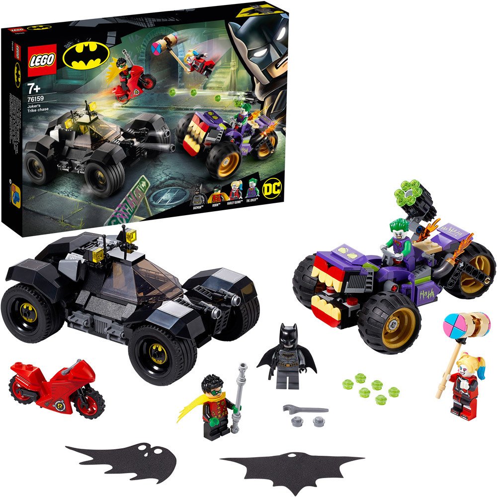 LEGO® DC Universe Super Heroes™ 76159 - Jokers™ Trike-Verfolgungsjagd Jokers™ Trike-Verfolgungsjagd (6289085)