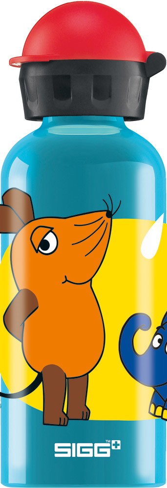 SIGG Trinkflasche Die Maus ab dem 24. Monat Die Maus, blau, aus Aluminium
