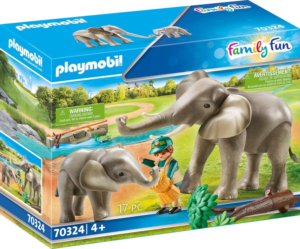playmobil® Elefanten im Freigehege Elefanten im Freigehege (70324)