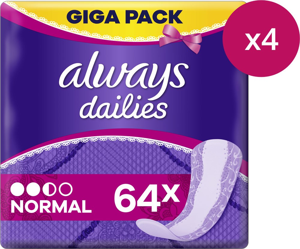 Always Slipeinlage ProFresh Normal Gigapack, 4x64 Stück