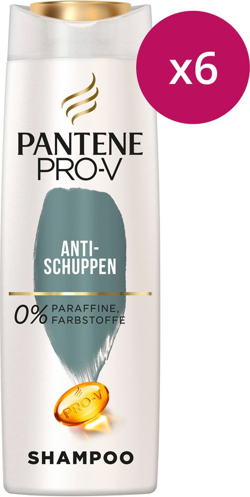 Pantene Pro-V Shampoo 300 ml Anti-Schuppen (300 ml), 6 Stück