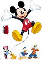 Komar Deco-Sticker "Mickey and Friends" Komar Deco-Sticker "Mickey and Friends"