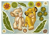 Komar Deco-Sticker "Simba and Nala" Komar Deco-Sticker "Simba and Nala"