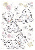Komar Deco-Sticker "Best of Friends" Komar Deco-Sticker "Best of Friends"