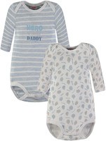 Kanz Doppelpack Langarmbody "My Hero called Daddy" Kanz Doppelpack Langarmbody "My Hero called Daddy"